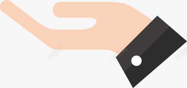 手托起png免抠素材_新图网 https://ixintu.com 手 手托着 托起 矢量手