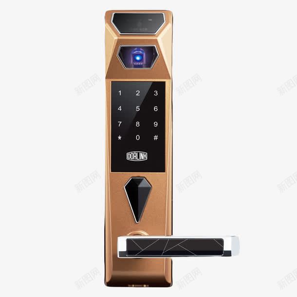 指纹智能锁png免抠素材_新图网 https://ixintu.com 家用门锁 家用防盗门锁 密码锁 指纹智能锁 指纹锁 智能锁 电子智能锁