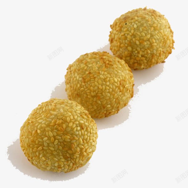 豆沙芝麻球png免抠素材_新图网 https://ixintu.com 实物 早点油炸面食 豆沙芝麻球 豆沙馅芝麻球 速冻煎炸食品 麻团 麻球