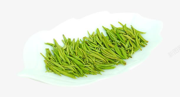 盘子里的茶叶嫩芽png免抠素材_新图网 https://ixintu.com 入水茶叶 毛尖茶 毛尖茶芽 泡开的嫩芽 翠绿嫩芽 茶叶茶苗