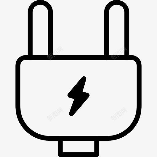 塞图标png_新图网 https://ixintu.com 充电插头 技术 电力 电气 能源