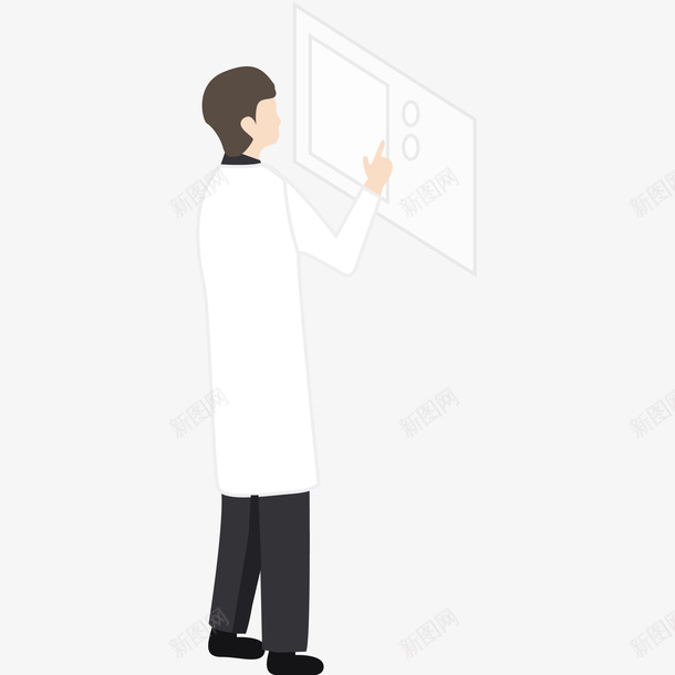 智能科技立体插画矢量图ai免抠素材_新图网 https://ixintu.com 免抠PNG 智能科技立体插画 现代科技 男士 科学家 科技创新 科研人员 矢量图