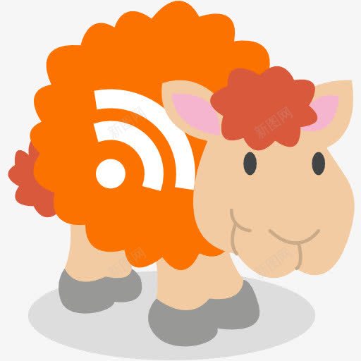 wifi羊png免抠素材_新图网 https://ixintu.com wifi
