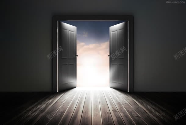 灰色打开的门木板jpg设计背景_新图网 https://ixintu.com 打开 木板 灰色