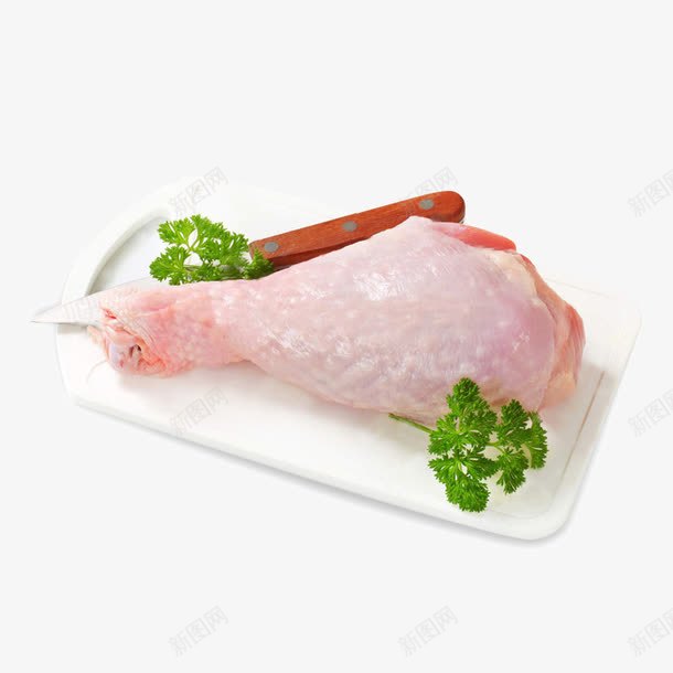 大鸡腿png免抠素材_新图网 https://ixintu.com 火鸡腿 生肉 食物 鸡肉 鸡腿肉