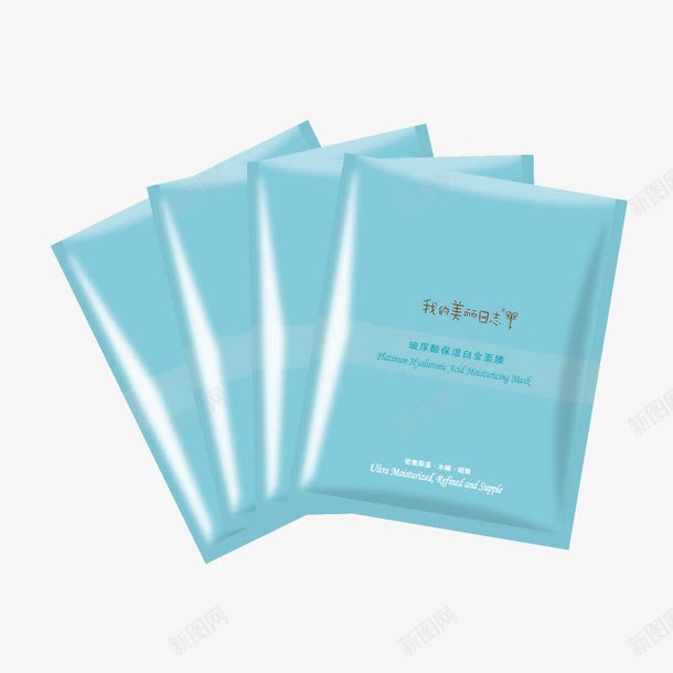 我的美丽日志玻尿酸保湿白金面膜png免抠素材_新图网 https://ixintu.com 产品实物 保湿 我的美丽日志 玻尿酸保湿白金面膜 美容 面膜
