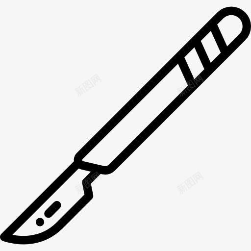 Scalpel图标png_新图网 https://ixintu.com 医疗 工具和用具 手术 手术刀