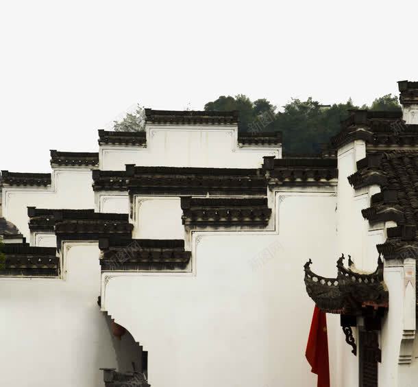 徽派马头墙装饰png免抠素材_新图网 https://ixintu.com 免抠 建筑设计 徽派马头墙 装饰 马头墙