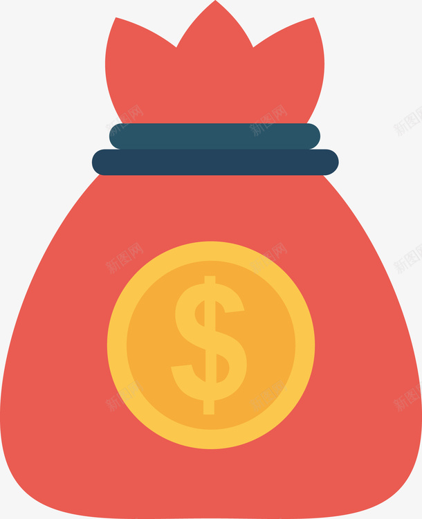 一袋满满的金币矢量图eps免抠素材_新图网 https://ixintu.com 一袋金钱 矢量金币 矢量金钱 袋子 金币 金钱 麻袋 矢量图