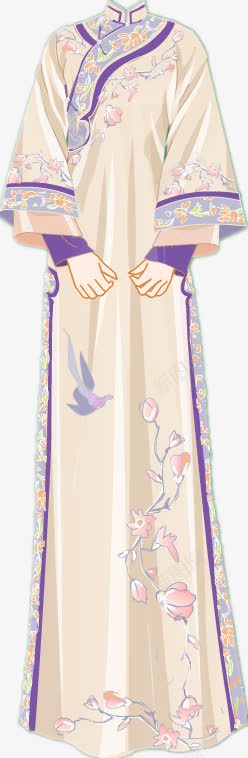 汉服png免抠素材_新图网 https://ixintu.com 古风 宫服 服装 服饰 汉服