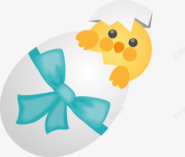 卡通可爱鸡蛋小鸡蛋壳破壳png免抠素材_新图网 https://ixintu.com 卡通 可爱 小鸡 破壳 蛋壳 鸡蛋