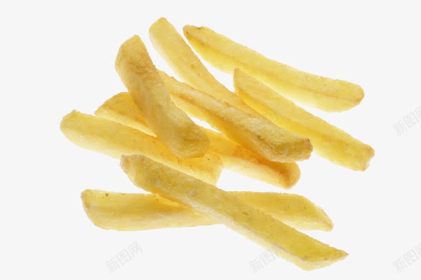 薯条png免抠素材_新图网 https://ixintu.com 小吃 油炸食品 黄色