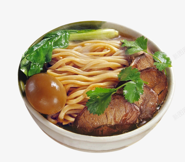 风味兰州牛肉拉面png免抠素材_新图网 https://ixintu.com 兰州牛肉拉面 卤蛋牛肉面 卤蛋饭 拉面 牛肉片 青菜面 面条 香菜