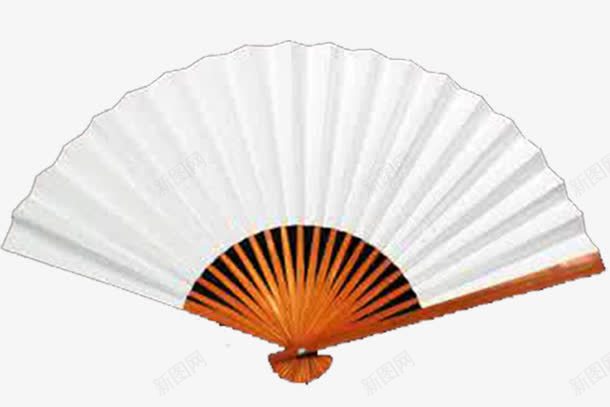 扇形扇面png免抠素材_新图网 https://ixintu.com 中国风 古风 扇形边框 扇面 白色