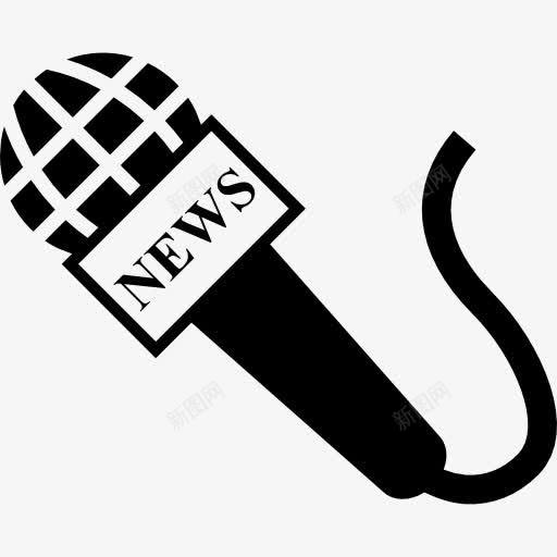 麦克风图标png_新图网 https://ixintu.com MIC 多媒体 工具 报告 新闻记者 记者