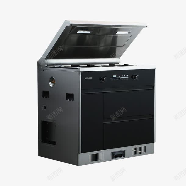 一体灶机png免抠素材_新图网 https://ixintu.com 一体机 吸油烟机 天然气灶 灶具 灶台 烟机 集成灶