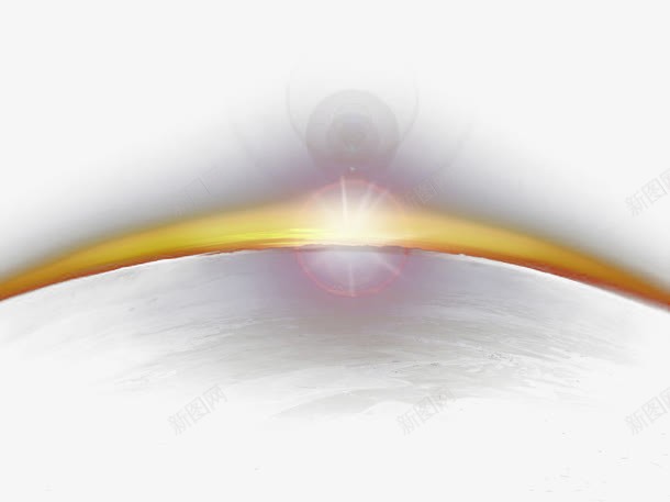 太阳升起png免抠素材_新图网 https://ixintu.com 光明 光照 光线 地平线