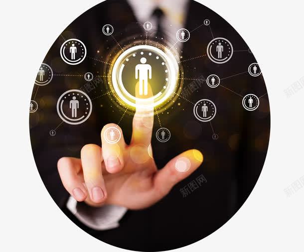 正在点击指纹解锁的商务人士png免抠素材_新图网 https://ixintu.com 加密系统 商务人士 指纹 指纹解锁 点击 解密 解锁