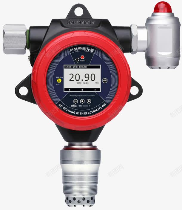 可燃气体报警器png免抠素材_新图网 https://ixintu.com 产品实物 固定式 报警器 消防器材 消防配件