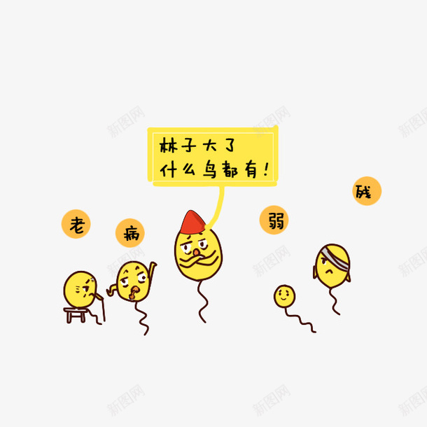 卡通漫画精子png免抠素材_新图网 https://ixintu.com 人类 卡通 卡通精子 卵子 怀孕 性主题 插画 漫画 生殖 精子 繁衍