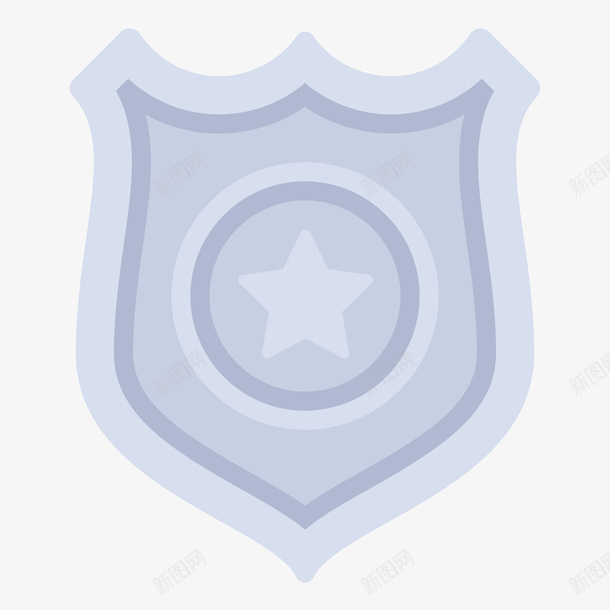 灰色盾牌psd免抠素材_新图网 https://ixintu.com 灰色 盾牌 素材 防御