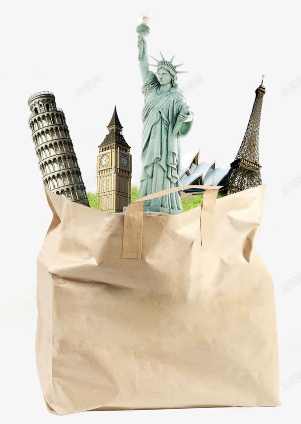 旅游景点png免抠素材_新图网 https://ixintu.com 世界各地 出国游 周游世界 旅行箱 旅行袋 法国旅游 法国风情 环球旅行