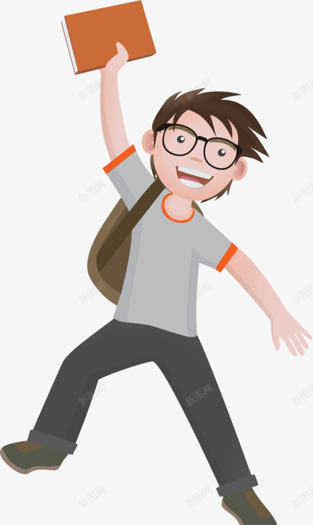 五四青年节跳起来的男孩png免抠素材_新图网 https://ixintu.com 举手欢呼 五四青年节 小男孩举手 欢呼雀跃 跳起来的男孩 跳跃 青春活力 高举手臂 高兴的跳起来