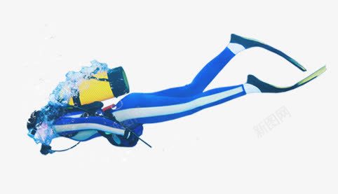 潜水人物psd免抠素材_新图网 https://ixintu.com 体育运动 水下 海底世界 海水 海里游泳 潜水