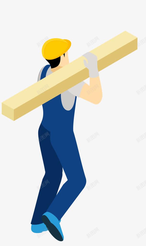 建筑工人背影png免抠素材_新图网 https://ixintu.com 修建 卡通 天空 屋顶 工人 建筑 建筑工人 砖块 装修人 装修工人
