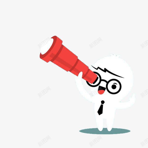 用望眼镜看向远方的人png免抠素材_新图网 https://ixintu.com 从高处向远望 俯望 卡通手绘 用望远镜看 看 看向远方 眺望 眺望远方 观看 观赏 远望