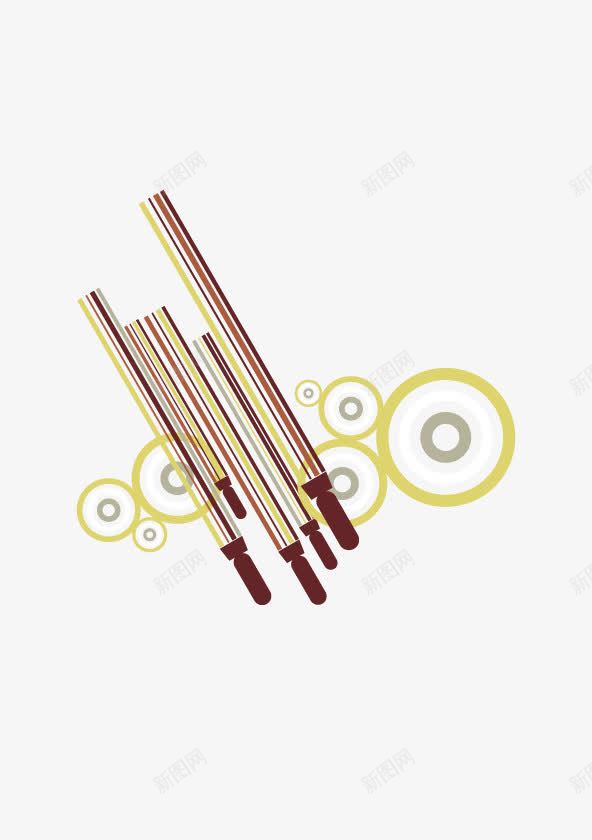 时尚花纹png免抠素材_新图网 https://ixintu.com 可调 圈 失量 斜杠