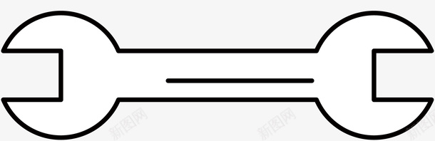 手绘扳手工具图标png_新图网 https://ixintu.com 五金 工具 手绘 扳手 矢量扳手 简笔画