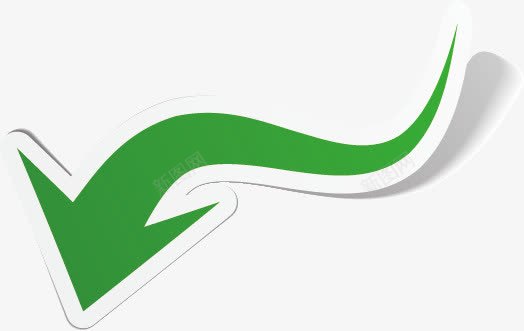 创意箭头矢量图ai免抠素材_新图网 https://ixintu.com 下降 创意 目标 箭头 绿色 矢量图