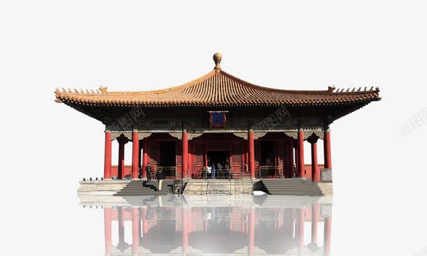 古楼png免抠素材_新图网 https://ixintu.com 亭台楼阁 古典 古楼 建筑
