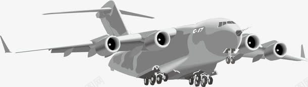 空运机png免抠素材_新图网 https://ixintu.com 矢量素材 空运机 货运 飞机