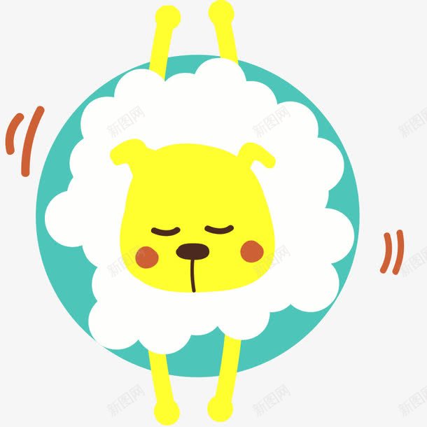 卡通插画母婴背景可爱png免抠素材_新图网 https://ixintu.com 动物 动物园 动物头像 卡通 可爱风格 小狗 插画 母婴背景素材 童趣 贴纸