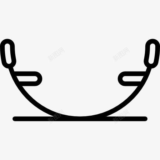 摆动平衡器图标png_新图网 https://ixintu.com 儿童 公园 游戏 童年乐趣
