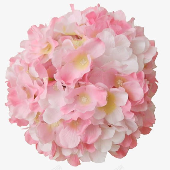 粉色假花png免抠素材_新图网 https://ixintu.com 假花 粉色 绢花 花球