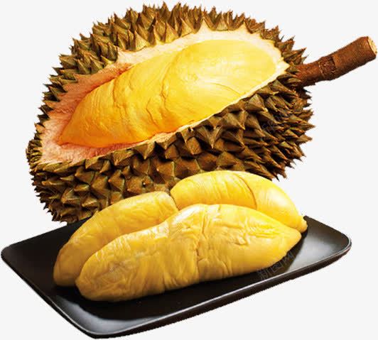 榴莲元素png免抠素材_新图网 https://ixintu.com 奇异果 榴莲 水果 食品