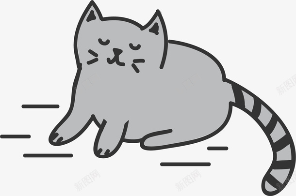猫咪尾巴矢量图eps免抠素材_新图网 https://ixintu.com 卡通猫咪 小猫 尾巴 手绘猫咪 猫咪 猫咪简笔 猫咪简笔画 矢量图