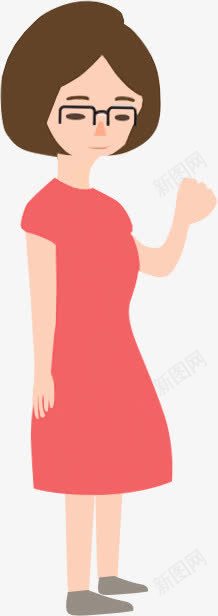 老师png免抠素材_新图网 https://ixintu.com 中年妇女 卡通老师 头像 女老师 手绘老师 教师节快乐