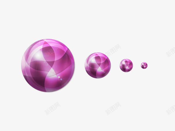超眩的幻彩圆球透明图标png_新图网 https://ixintu.com 图标 圆球 幻彩 明