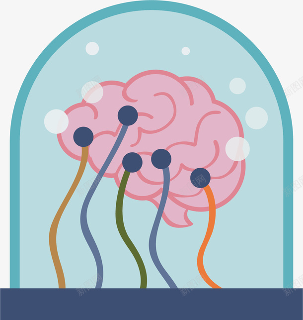 存放在水箱里的脑子矢量图ai免抠素材_新图网 https://ixintu.com 创意 商务 水箱 点击 简约 粉嫩 脑子 装饰 矢量图