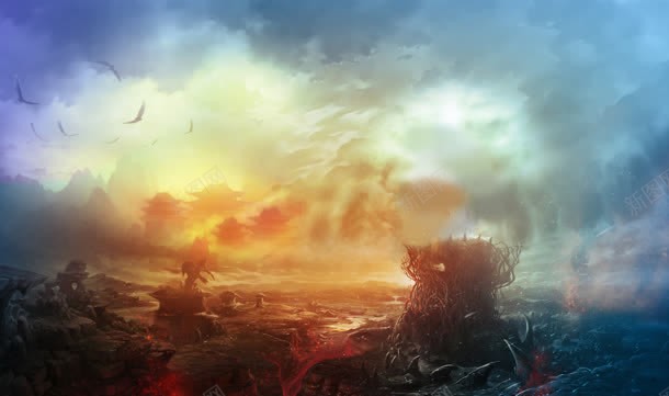 魔幻电影海报宣传jpg设计背景_新图网 https://ixintu.com 宣传 海报 电影 魔幻
