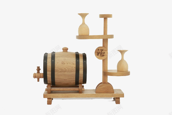 木制酒具png免抠素材_新图网 https://ixintu.com PNG素材 木制酒具体 淘宝素材 米黄色