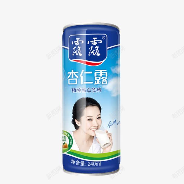 露露杏仁露png免抠素材_新图网 https://ixintu.com 产品实物 罐装 营养 蛋白饮料