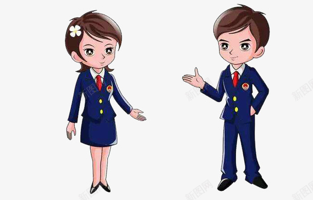 卡通站着的检察官png免抠素材_新图网 https://ixintu.com 卡通 卡通检察官 微笑 手绘 检察官 正义 正直 男检察官 负责