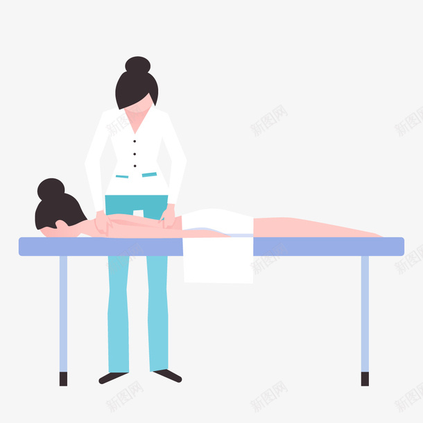 手绘美体女性全身按摩png免抠素材_新图网 https://ixintu.com SPA 中式按摩 人物 全身按摩 养生 医师 手绘 按摩 按摩院 服务 水疗 美体 美容