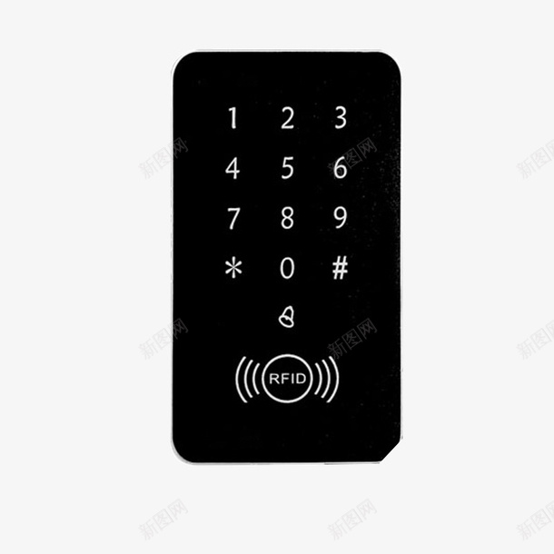 黑色智能门禁刷卡锁png免抠素材_新图网 https://ixintu.com 刷卡进入 刷卡门禁 办公室智能锁 密码门禁 指纹锁 智能刷卡锁 智能门禁 触屏门禁