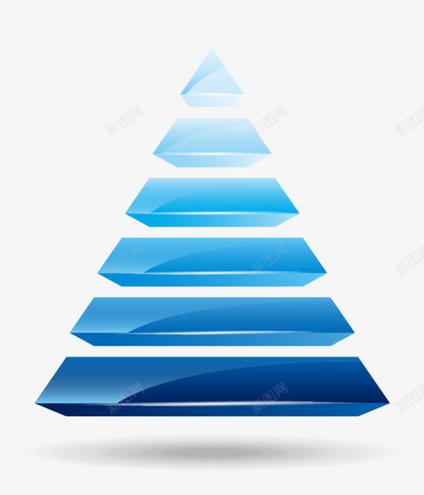 金字塔形状矢量图eps免抠素材_新图网 https://ixintu.com 矢量金字塔 金字塔形状 面料解析图 矢量图